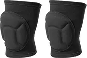 Stair Stepper for Home Gym Exercise Protective Knee Pads,Thick Sponge Anti-slip, Collision Avoidance Knee Sleeve(Black)