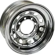 TRAILER RIM WHEEL 16x7 8/6.5 Chrome Steel mod Carlisle made in USA