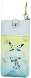 [マリモクラフト] Marimo Craft Pokémon Graduated Mesh Series, Glasses Case with Strap, Gradation, Blue, Approx. W 3.5 x H 6.7 x D 1.2 inches (90 x 170 x 30 mm) (not including handle) PKM-895