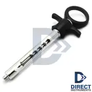 Dental Anesthetic Syringe Gun Auto-Passive Self-Aspirating 1.8ml AMR+EUR Threads