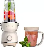 Personal Size Blender 300 Watts for Shakes Smoothies Seasonings Sauces with 17 O