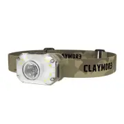 Claymore HEADY2 Rechargeable Headlamp & Lantern TAN 350 Lumens Max, 3-40 Hours