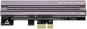 Nvme PCIe 4.0 Adapter, M.2 Nvme SSD to PCIe X1/X4/X8/X16 Card with Heat Sink, Support M.2 Nvme 2230/2242/2260/2280, 750MB/s Nvme SSD Expansion Card for Windows, Linux, OS X