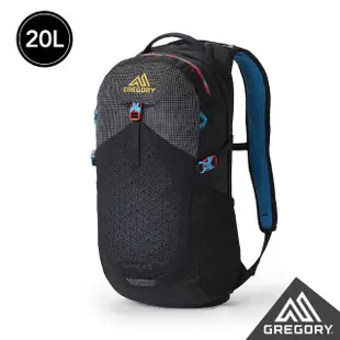 【Gregory】20L NANO 多功能 背包 日用包 登山包 筆電包 後背包 水袋包(科技黑 亮海軍藍 曜石黑 蜂黃)