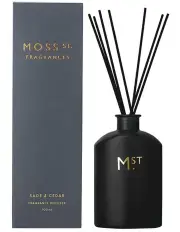 [Moss St. Fragrances] Sage & Cedar- Mini Fragrance Diffuser 100ml