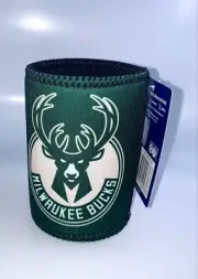 NBA Basketball Milwaukee BUCKS Can Cooler Stubby Holder OZ Seller