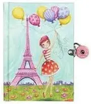 J 'adore Paris! Locked Diary