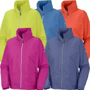 New Womens Columbia "Switchback" Omni-Shield Rain / Wind Jacket