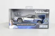 JADA FAST & FURIOUS BRIAN'S NISSAN GT-R R34 1/32 DIECAST CAR SILVER