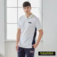 在飛比找momo購物網優惠-【NAUTICA】男裝 COMPETITION撞色拼接短袖P