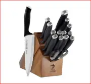Zwilling J.A. Henckels SILVERCAP KNIFE & BLOCK Set - 16 piece Cutlery NEW