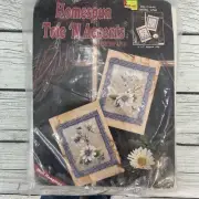 Homespun Tole ‘n Accents By Bernat #95-1716-00 Daisies Wall Hangings READ