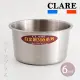 【CLARE 可蕾爾】CLARE白金鋼316不鏽鋼內鍋-6人份-1入(內鍋)