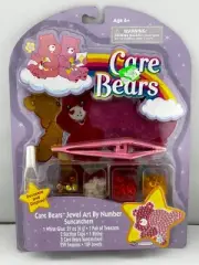 CARE BEARS 2006 Sequin Jewel Art by Number SUNCATCHERS Craft Kit SEALED Rare