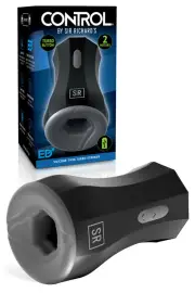 Sir Richards Control 6.1" Heated Twin Motor Masturbator plus Turbo Boost