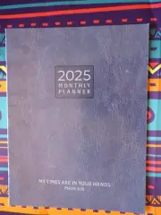 2025 Monthly PLANNER✨Navigators ✨Inspirational Bible Religious Scripture Quotes