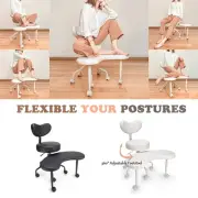 Flexible Ergonomic ADHD Meditation Chair-360° Adjustable Cross-Legged Stool