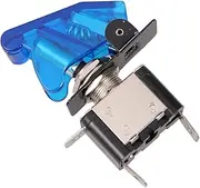 MUCKLILY 2 Pack 07d Led Toggle Switch 12v Foglamp On-off Button Blue Power Control Switch Toggle Switches for Car Lighting