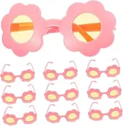 Generic 15 Pcs Duck Toy Sunglasses Dress Up Glasses Stuffed Toy Eyeglass Miniature Sunglasses Sunflower Shaped Mini Dolls Glasses For Craft Toy Pets Costume Cosplay