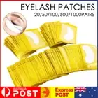 100/200/500PC Under Eye Curve Eyelash Pads Gel Patch Lint Free Lash Extension OZ