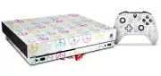 Skin for XBOX One X Console Controller Kearas Peace Signs Decal