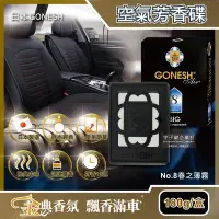 在飛比找Yahoo奇摩購物中心優惠-日本GONESH 汽車用座椅凝膠香氛精油芳香大碟(No.8春