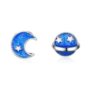Blue Cosmos Stud earrings