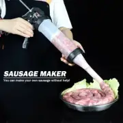 Sausage Maker Stuffer Jerky Gun Manaul Meat Syringe Homemade Tool Small Filler