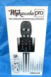 My Karaoke Pro Bluetooth Wireless Microphone - Speaker NEW Sealed