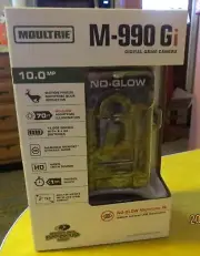 NEW MOULTRIE M-990i DIGITAL GAME CAMERA 10mp INVISIBLE INFARED HUNTING NO GLOW