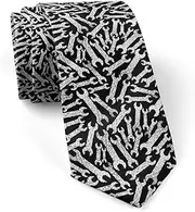 [KAWAMOUSE] ( Wrenches ) Fashion Novelty Necktie, Conversation Neckwear Ties Great for Party and Events, As Shown, One Size