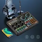 Live Sound Board For PC Phone Microphone Audio Mixer For Karaoke Recording