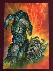 INCREDIBLE IMMORTAL HULK 11X16" SHIPPED FLAT ALEX ROSS POSTER MONSTER