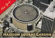 Madison Square Garden New York Knicks Basketball - Rangers Hockey Arena Postcard