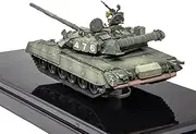 1:72 Scale Alloy Russian T-80U Main Battle Tank Model Simulation Tank Model for Collection