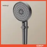 [EY] 高級 ABS 淋浴頭堅固的手持花灑 5 種噴霧模式手持式淋浴頭易於安裝針孔出水口適用於家庭浴室通用螺紋接口