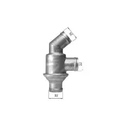 Gates Thermostat Coolant for BMW 1500 2000 2 Ser E10 2000-3.2 E9 3 E21 E30 5 E12