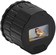 Electronic Eyepiece, Portable WiFi Digital Telescope Camera, 16MP 1920x1080P, 28-50mm Aperture, Beginner, Unisex, Black