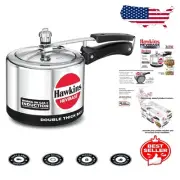 Compact Hevibase 3L Induction Pressure Cooker - Quick & Safe Cooking Solution
