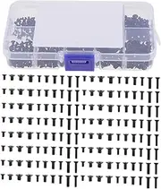 500pcs M2 M2.5 Screws Assortment Countersunk Flat Head Screws Set Laptop Computer Repair Kit