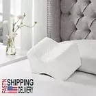 Knee pillow side sleeper Leg support Memory Foam Wedge Contour Joint Pain Relief