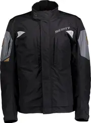 Scott Terrain Dryo, textile jacket waterproof , color: Black/Grey , size: Belly XXL