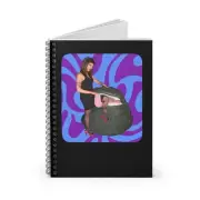 Vee Valentine + Vorgg The Eater - Spiral Notebook - Ruled Line