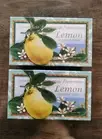2 Bars SAPONIFICIO ARTIGIANALE FIORENTINO Soap in Lemon Scent 10.5 oz Each