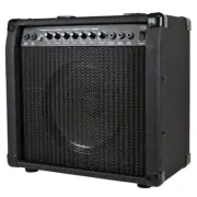 40W Guitar Electric Combo Amplifier Amp w/ Spring Reverb Black Pro Audio