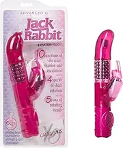 California Exotic Novelties Advanced G-Jack Rabbit Vibrator, Pink