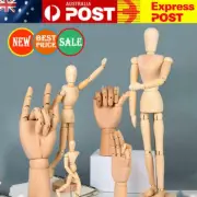 Artists Wooden Manikin Mannequin Moveable Adjustable Limbs Human Body Model .