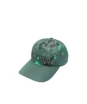 Logo printed baseball cap One size Green