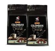 arabica decaf coffee - ORGANIC COLOMBIAN GROUND DECAF COFFEE - ground coffee 2 P