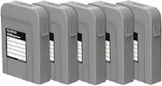 ORICO 3.5 Inch External Protection HDD Hard Drive Case Hard Drive Case HDD Protective Case Shockproof Dust Proof Anti-Static Storage Cases for 3.5 Inch HDD - Grey